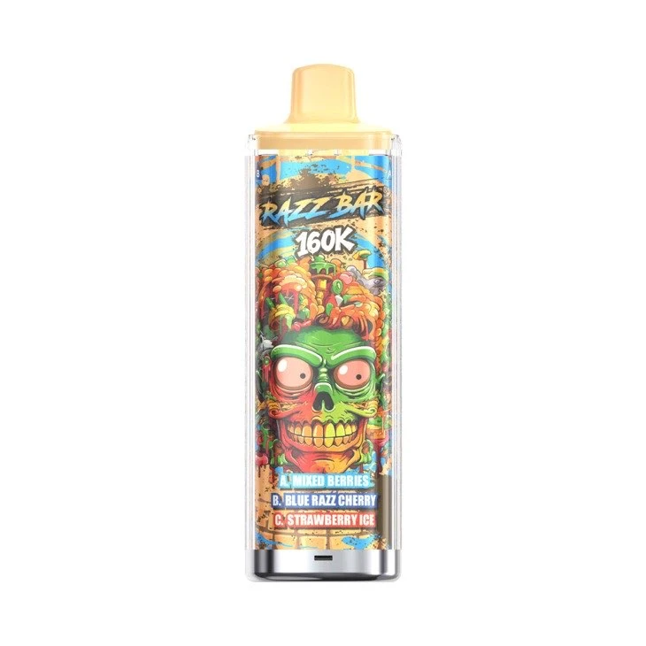Razz Bar 160K Puffs Disposable Vape Wholesale factory